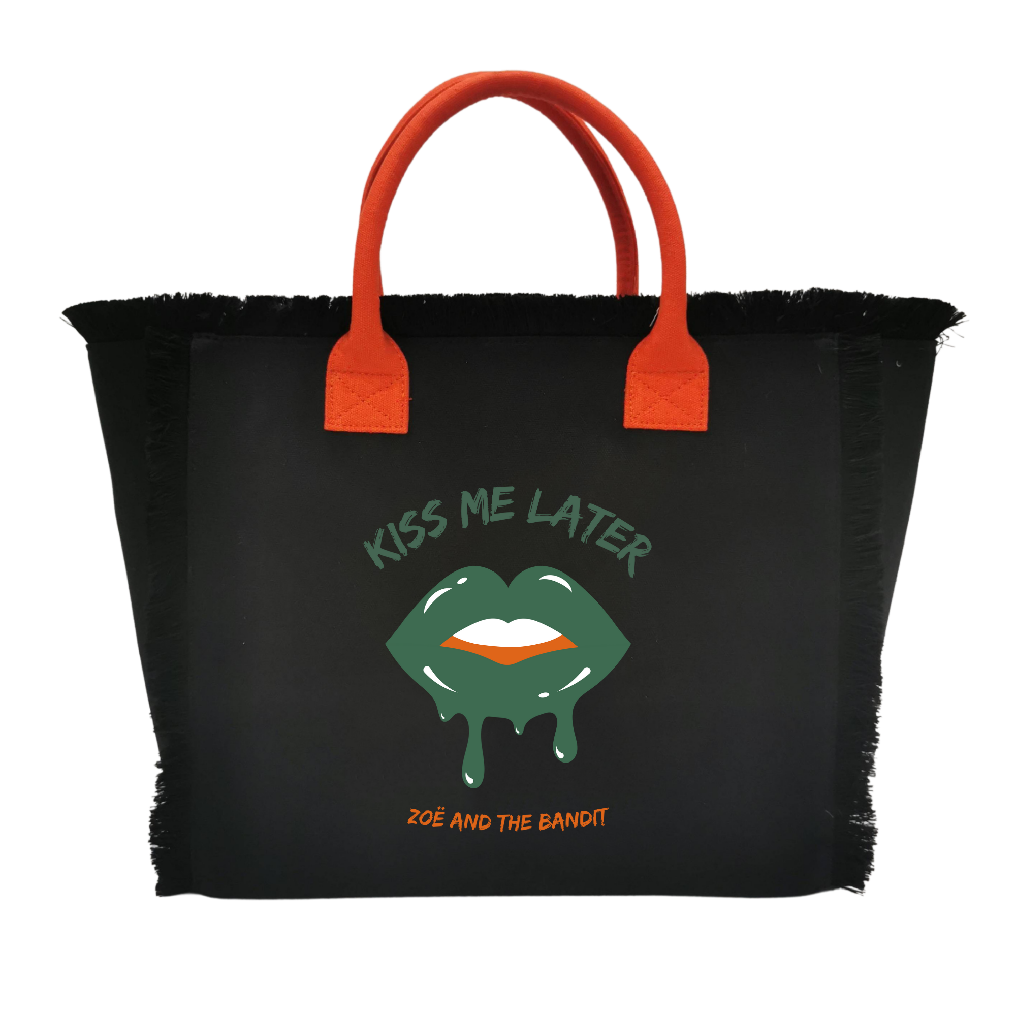 Kiss Me Later Black Handbag